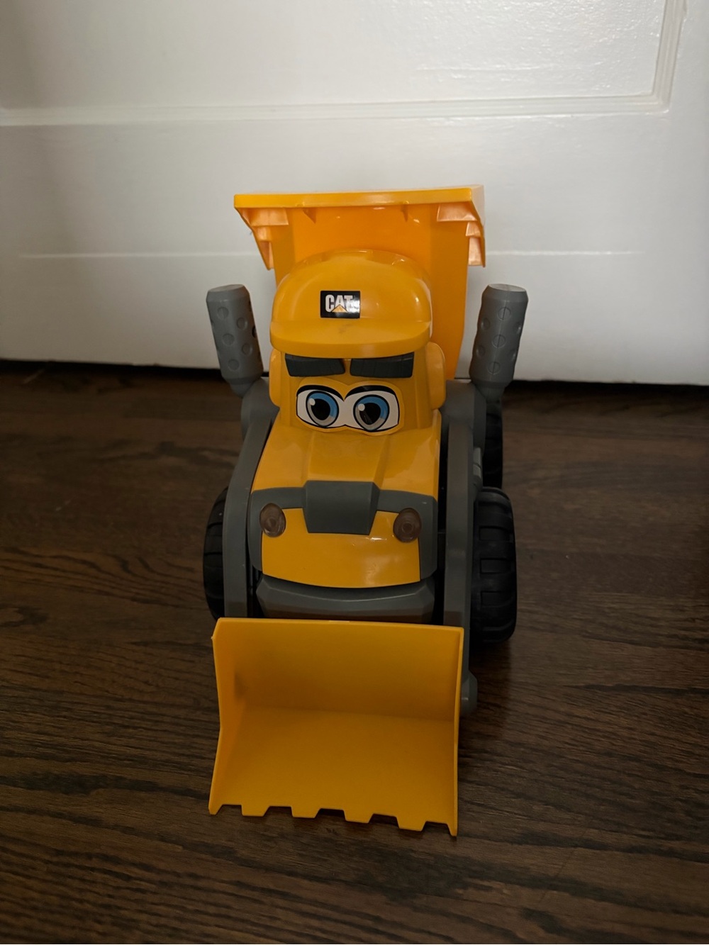 Yellow Dump Truck Loader Toy - Kids Construction Vehicle